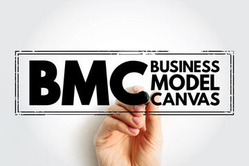 BMC Business Model Canvas - strategic management template used for developing new business models...