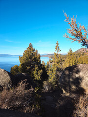 Beautiful nature. Lake Tahoe. USA.
