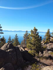 Beautiful nature. Lake Tahoe. USA.