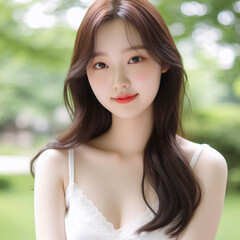 Beautiful Asian(Korea) woman	
