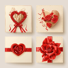 Infuse love into your gestures with this versatile collection, showcasing enchanting romantic gift boxes