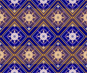 seamless pattern with flowers