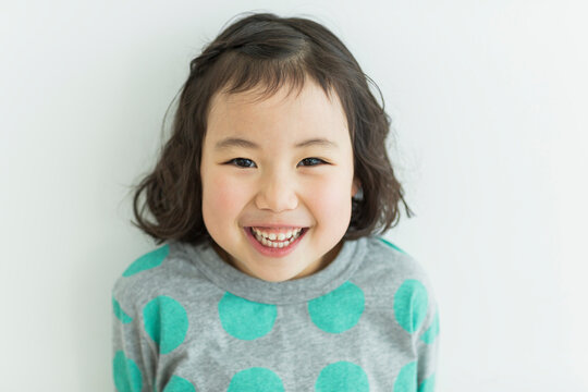 笑顔の女の子