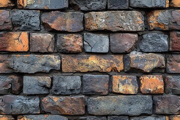 Obraz premium The old and weathered brick wall seamless texture background
