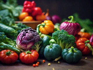 vegetables on the table 