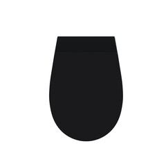 Lavatory pan isolated on a white background, bidet, 3D illustration, and CG render