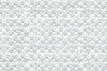 Seamless texture of white waffle towel made from pique fabric. Kitchen cotton textile pattern. Vector illustration. - obrazy, fototapety, plakaty