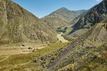 New North-South route, Kyrgyzstan.