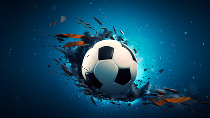 Naklejka premium super bowl background, american football banner