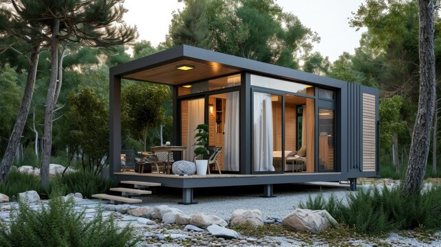 tiny house plans designs ideas, in the style of seaside vistas