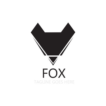 Fox icon logo vector