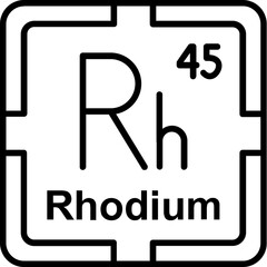 Rhodium Icon