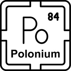 Polonium Icon