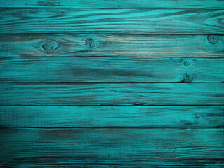 Blue Wood Background With Wood Grains