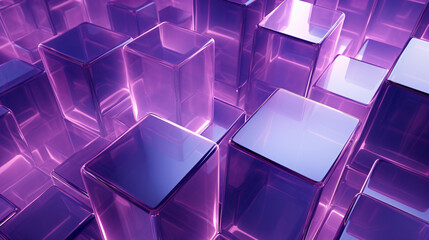 Abstract purple 3D background