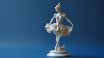statuette of a ballerina