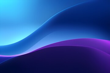 blue and purple glowing waves abstract background 