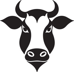 cow head vector