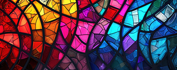 Stained glass background