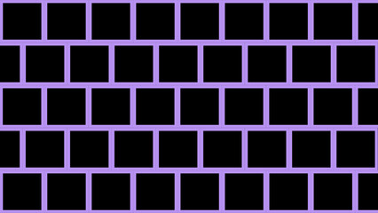 Black background with purple squares tiles