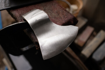 axe head with making process