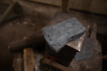 axe head with making process