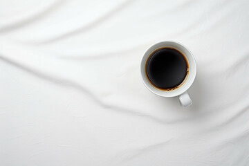 one big cup of black coffee