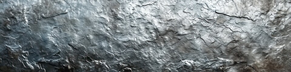 Grey metallic texture abstract background. Generative AI - obrazy, fototapety, plakaty