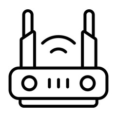 Router Vector Icon