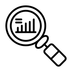 Market Research Vector Icon