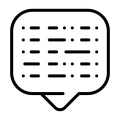 Morse Code Vector Icon © Graphic Nehar