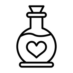 Love potion Vector Icon