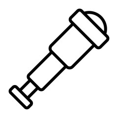 Telescope Vector Icon