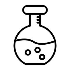 Flask Vector Icon