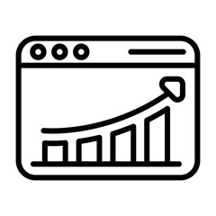 Web Analytics Vector Icon