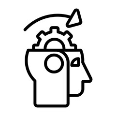  Machine Learning Vector Icon