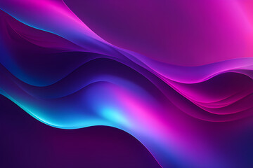 Elegant abstract blue purple pink wave background