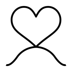Love knot Vector Icon