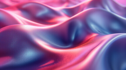 Obraz premium abstract background with glowing blue and pink neon lights