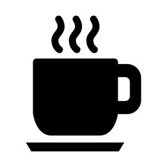 Hot coffee icon