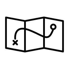 Map Vector Icon