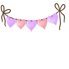 valentine's day flag