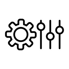 Settings Vector Icon