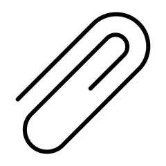 Paperclip Vector Icon