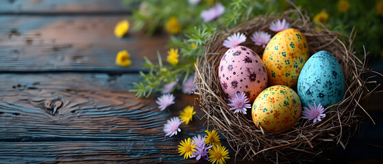 Easter Egg Artistry, Decorated painting eggs