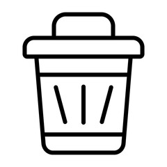 Trash Vector Icon