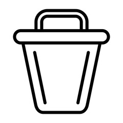 Trash Vector Icon