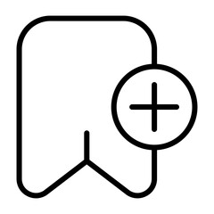 Fototapeta premium Bookmark Vector Icon