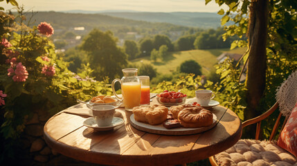 Morning breakfast - Powered by Adobe