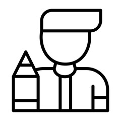 Designer Vector Icon